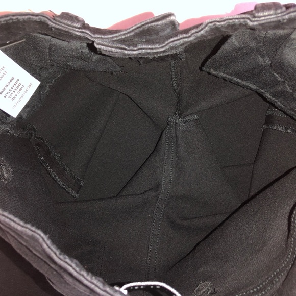 FLYING MONKEY Ankle Cropped/Capri-Length Black Jeans (29) - Picture 14 of 16